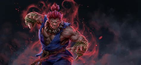 Feel free to send us your own wallpaper. Akuma Street Fighter Artwork, HD Games, 4k Wallpapers ...