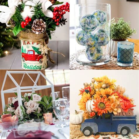 21 Stunning Diy Dollar Tree Centerpieces Craftsy Hacks