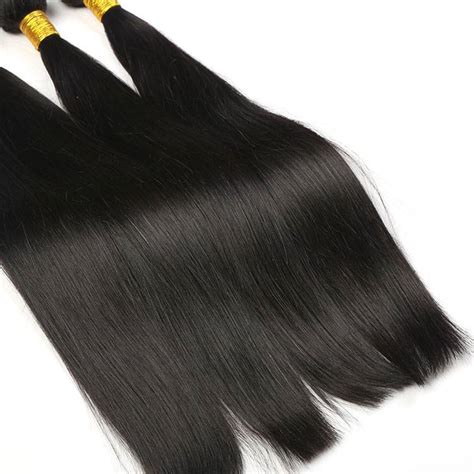 Silky Smooth Human Hair Straight Hair Bundles Weaving New One