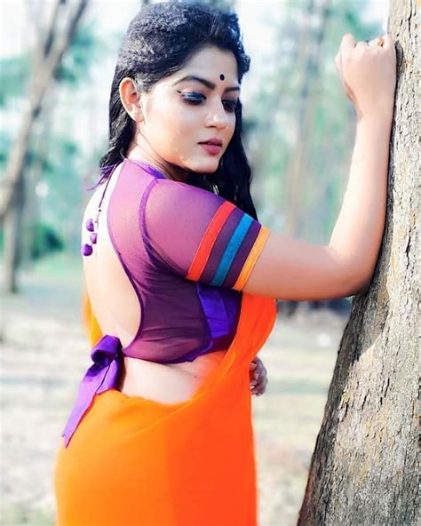 Triyaa Das Hot Saree Photo Collection South Indian Actress Photos