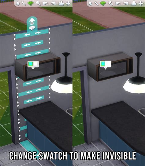 Wall Microwaves Sims 4 Studio