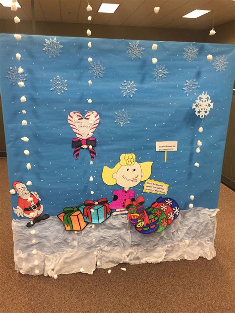 See more ideas about peanuts christmas, charlie brown christmas, snoopy christmas. Office christmas decorations image by Anthony Hatchett on ...