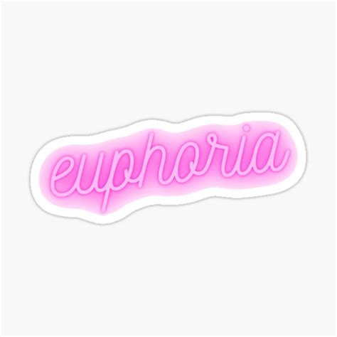 Euphoria Sticker For Sale By Magicallykaylee Redbubble
