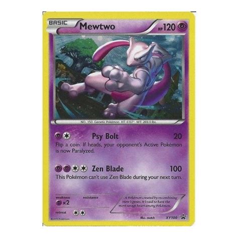 Maybe you would like to learn more about one of these? Pokemon Single Promotional Card - Mewtwo XY100 | Chaos Cards