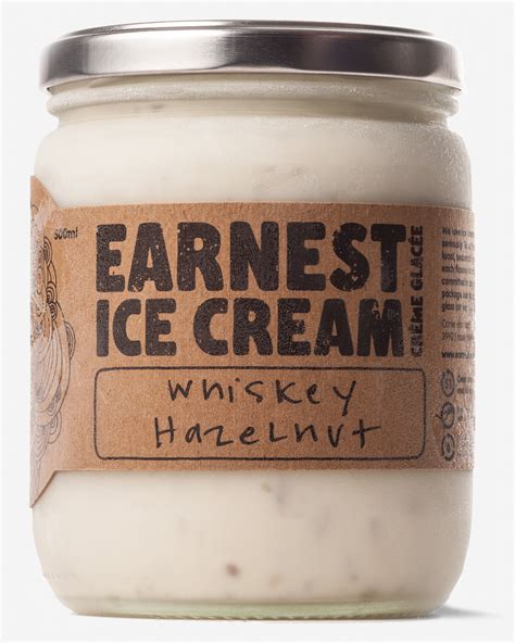 Earnest Ice Cream Whiskey Hazelnut Stong S Market