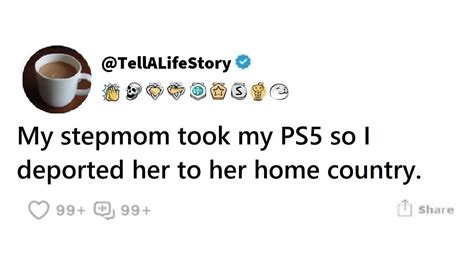 My Stepmom Took My Ps5 So I Deported Her To Her Home Country Youtube