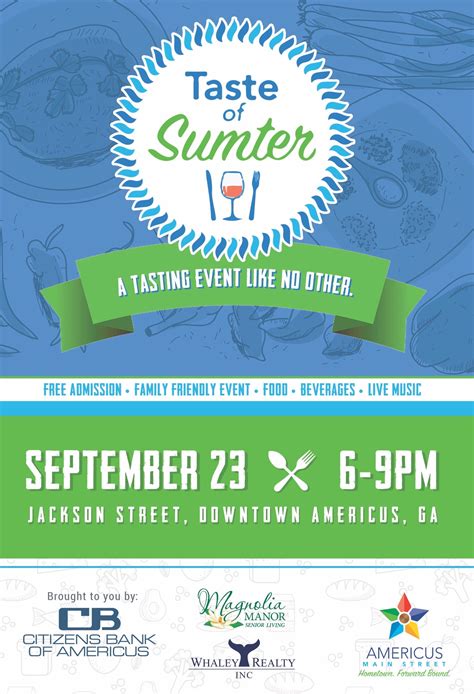 32nd Taste of Sumter: A Tasting Event Like No Other - Americus Times