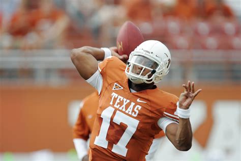 Every Texas Longhorns quarterback signee since 2000