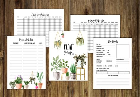 Plant Journal Template