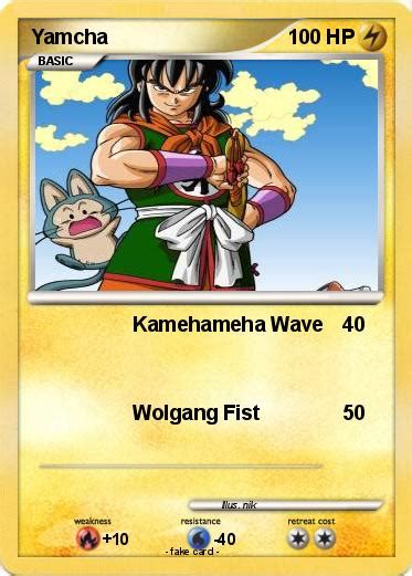 Pokémon Yamcha 43 43 Kamehameha Wave My Pokemon Card