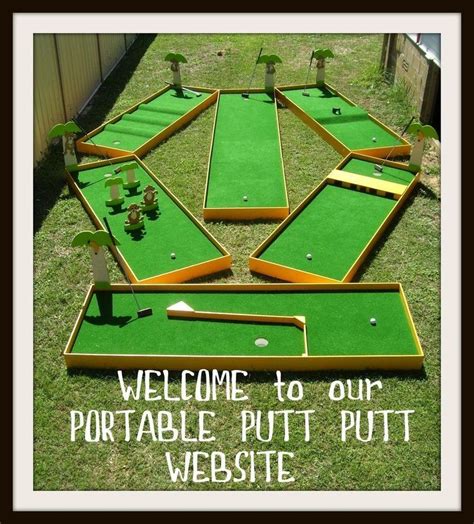 Homemade Mini Golf Ideas Great For All Ages Fun And Entertaining For