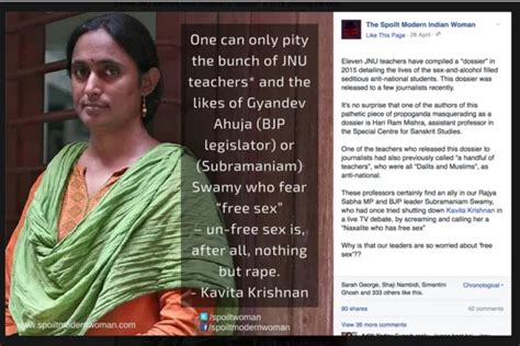 sexuality is being used to shame and silence women activist kavita krishnan shethepeople tv