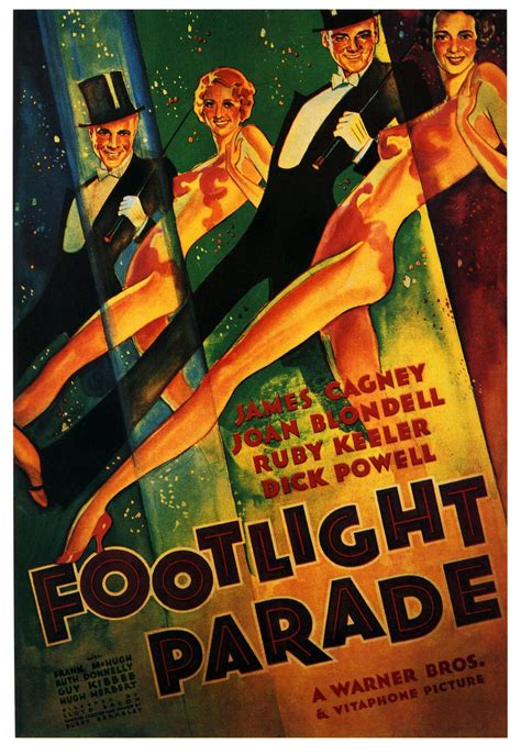Footlight Parade | Movie posters, Film posters vintage, Old movie posters