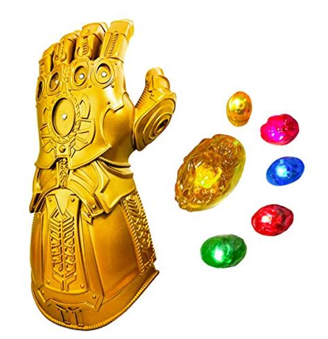 Revenge 4 Infinity Gauntlet Glove Iron Man Glove Led Light Up With