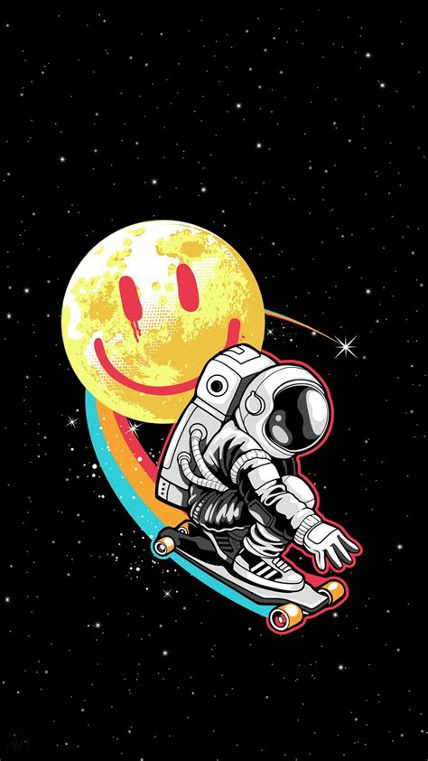 Astronaut Surfing Iphone Wallpaper Hd Iphone Wallpapers Iphone