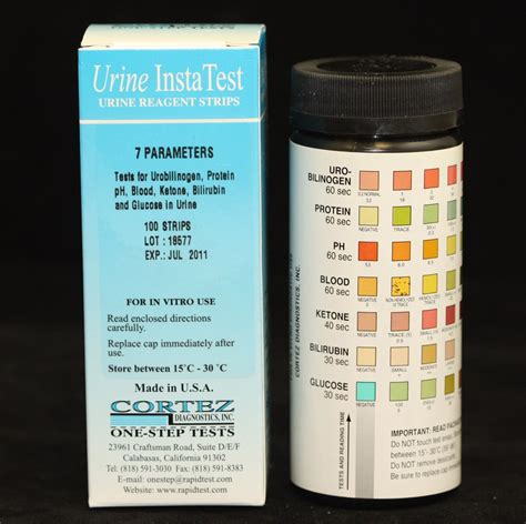 URS-10 Urine Test Strip | ISO-CE-GMP | 818-591 3030-USA.