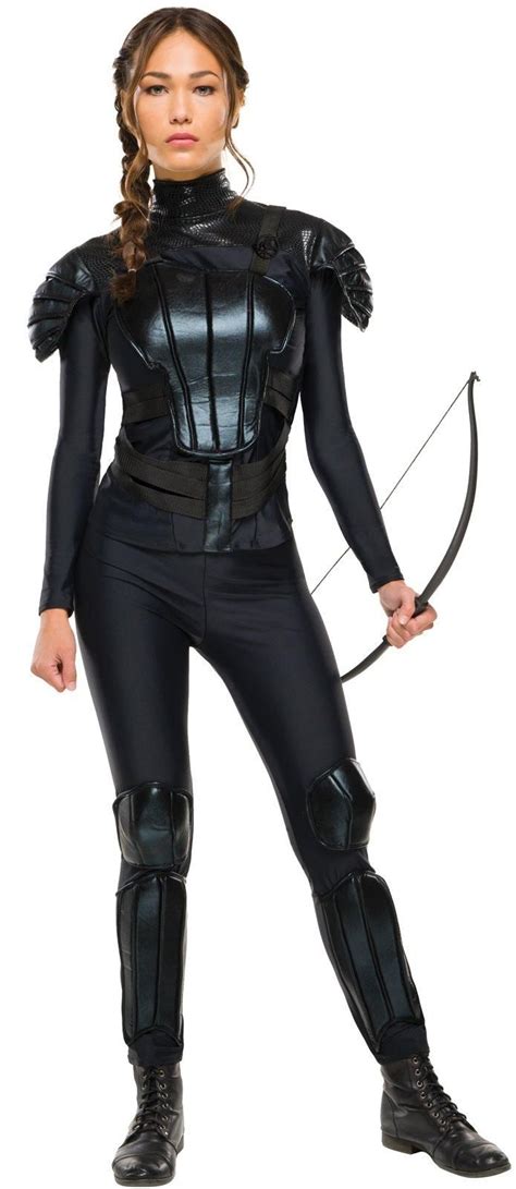 Though she wears a multitude of outfits throughout the movies, her hunting outfit, and. The Hunger Games: Mockingjay Part 1 Deluxe Womens Katniss ...