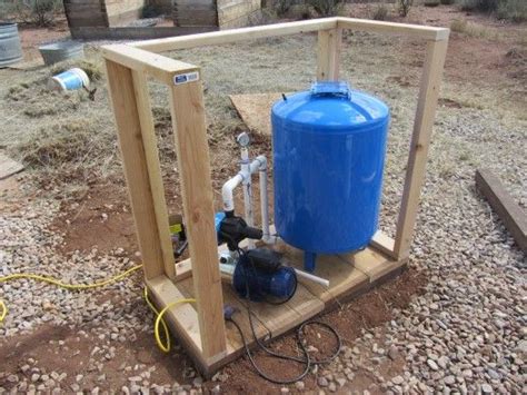 Well pumps help move water from nearby underground sources into homes or other buildings. how to build a pump house shed | Quick Woodworking ...