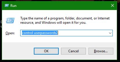 Do not required ctrl+alt+del to open it's properties. How to enable CTRL + ALT + DEL logon requirement in Windows 10