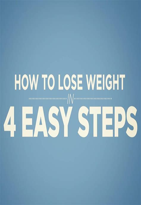 how to lose weight in 4 easy steps short 2016 imdb