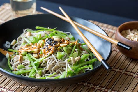 Soba Noodles With Edamame And Spicy Peanut Sauce Recipe Spicy