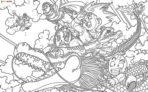 Dibujos De Dragon Ball Para Colorear Dibujos Para Imprimir