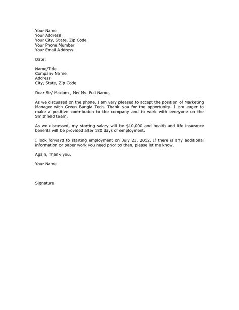 Rescind Job Offer Letter Sample