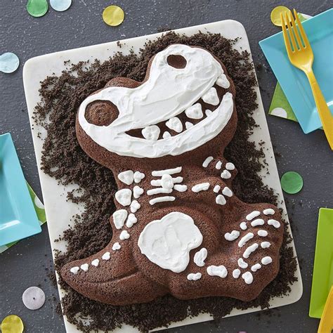 Dinosaur Cake Pan Kids 3d Birthday Cake Pan In 2020 Dino Cake