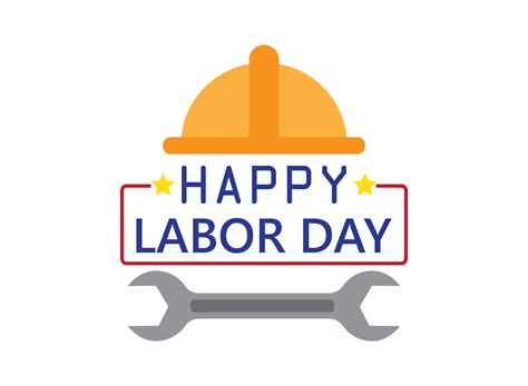 Happy Labor Day Holiday Banner Template Background 614732 Vector Art At