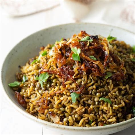 Mujadara Lentils And Rice Lebanese Rice A Spicy Perspective
