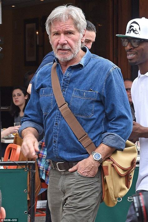 Harrison Ford Flaunts Impressive Beard As He Steps Out To Lunch In Nyc