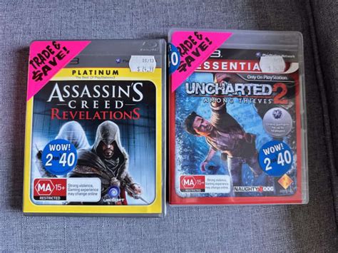 PS3 Games Assassinations Creed Revelations And Uncharted 2