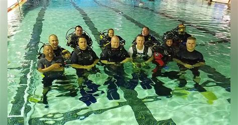 in dive rescue team never tires of training firehouse