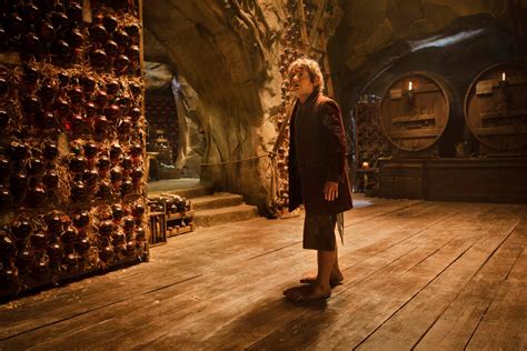 The Hobbit The Desolation Of Smaug Bilbo In The Silvan Elves Cellar
