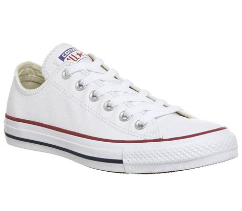Converse All Star Low Leather Optical White Unisex Sports