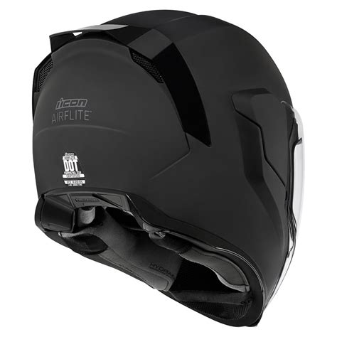 Icon Airflite Helmet Black Rubatone Get Lowered Cycles