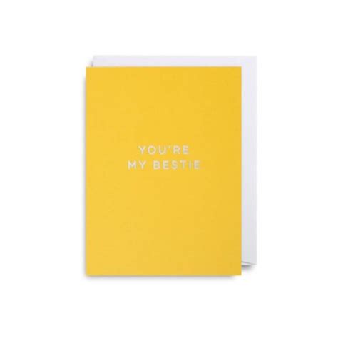 You Re My Bestie Little Card By French Grey Interiors