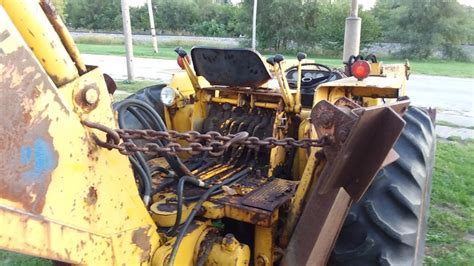 How To Operate The Backhoe Levers Yesterdays Tractors