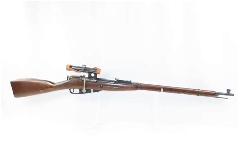 World War Ii Era Soviet Izhevsk Model 9130 Mosin Nagant Sniper Rifle C