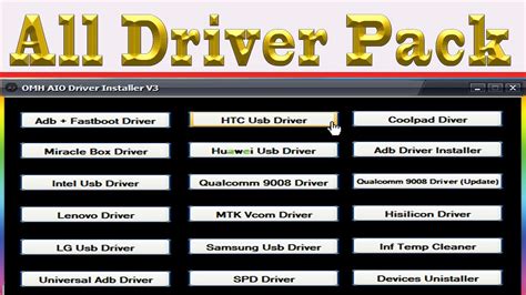 All In One Driver Pack 2020 Download Mobile Driver With One Click