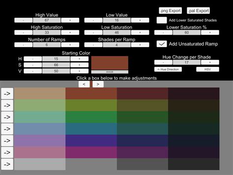 Pixel Art Palette Builder By PumpingLemma