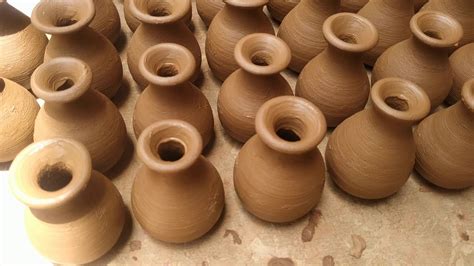 Miniature Clay Pots Making Vintage Pots Terracotta Pots Youtube