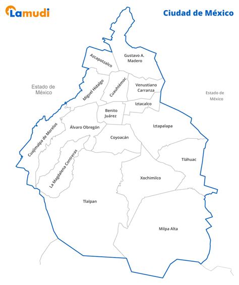 Sint Tico Imagen Mapa De M Xico Con Nombres De Estados Y Capitales
