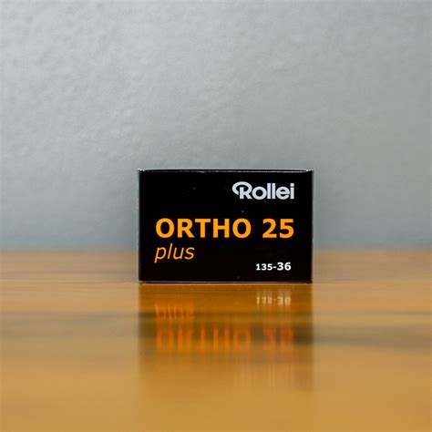 Rollei Ortho Iso 25 Bandw Film 35mm Reformed Film Lab