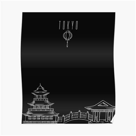 Tokyojapan Aesthetics Poster For Sale By Sawika Redbubble