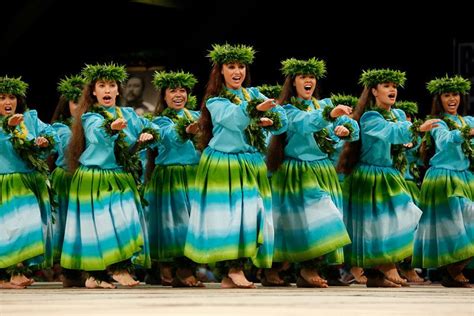 Miss Aloha Hula Linu Druva Hula Dance Hula Polynesian Girls