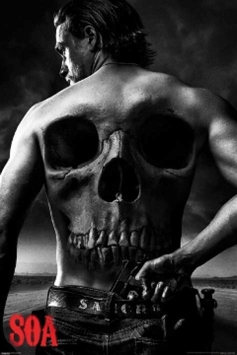 Sons Of Anarchy Jax Back Poster Print 24 X 36 Sons Of Anarchy