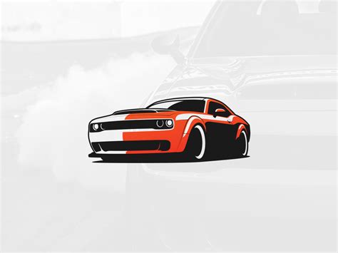 Dodge Challenger Demon By Karolis Bagdonavičius On Dribbble