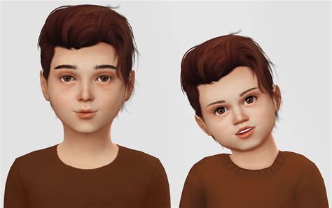 Sims 4 Ccs The Best Hair For Kids And Toddlers By Simiracle