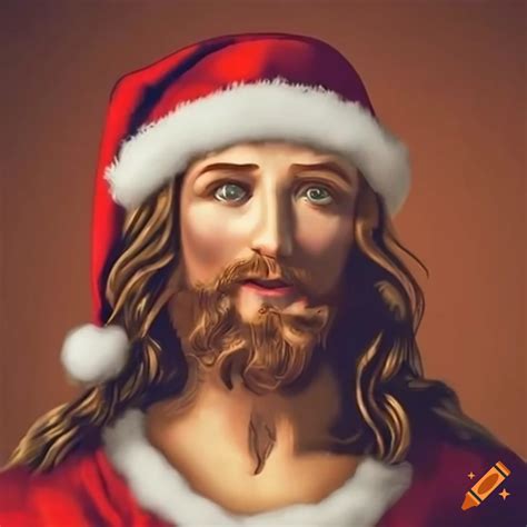 Santa Claus As Jesus Christ On Craiyon